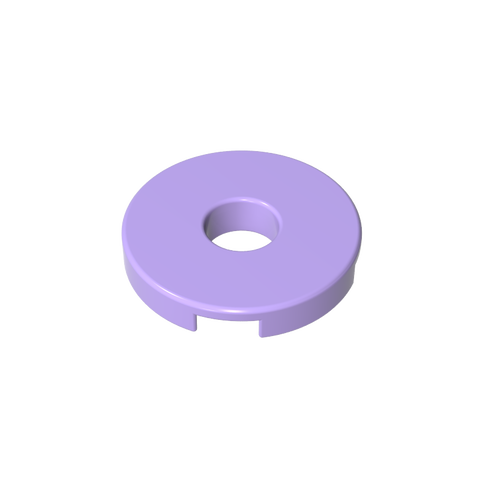 Gobricks,Tile Round 2 x 2 with Hole,15535