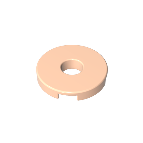Gobricks,Tile Round 2 x 2 with Hole,15535