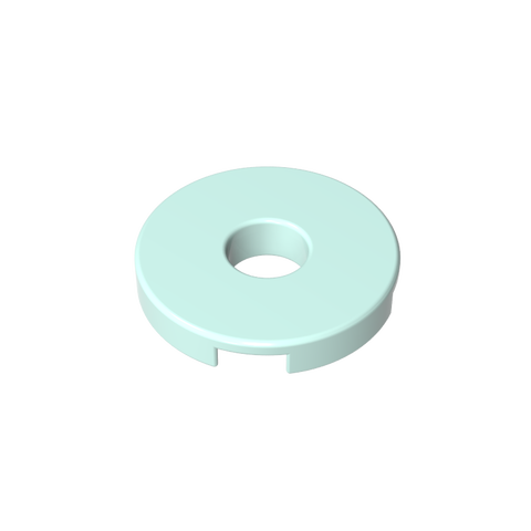 Gobricks,Tile Round 2 x 2 with Hole,15535