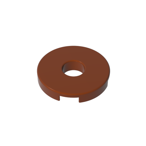 Gobricks,Tile Round 2 x 2 with Hole,15535
