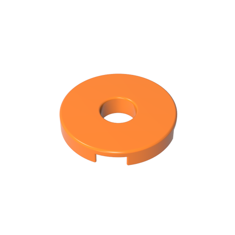 Gobricks,Tile Round 2 x 2 with Hole,15535