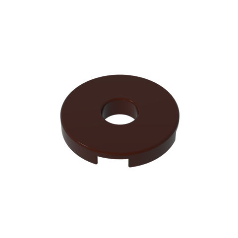 Gobricks,Tile Round 2 x 2 with Hole,15535
