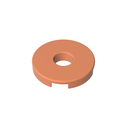 Gobricks,Tile Round 2 x 2 with Hole,15535