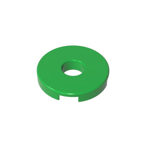 Gobricks,Tile Round 2 x 2 with Hole,15535