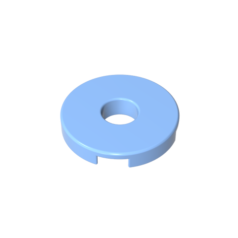 Gobricks,Tile Round 2 x 2 with Hole,15535