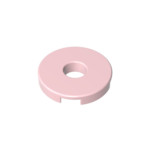Gobricks,Tile Round 2 x 2 with Hole,15535