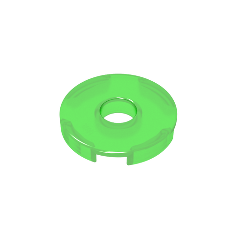 Gobricks,Tile Round 2 x 2 with Hole,15535