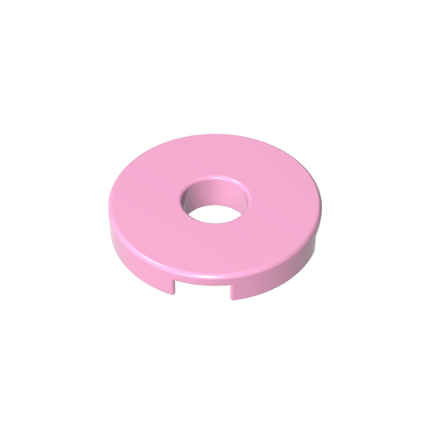 Gobricks,Tile Round 2 x 2 with Hole,15535