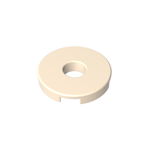 Gobricks,Tile Round 2 x 2 with Hole,15535