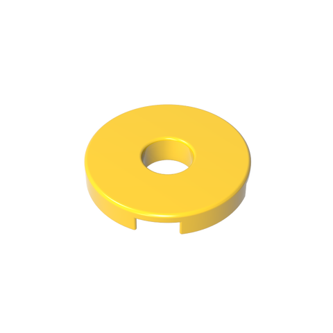 Gobricks,Tile Round 2 x 2 with Hole,15535