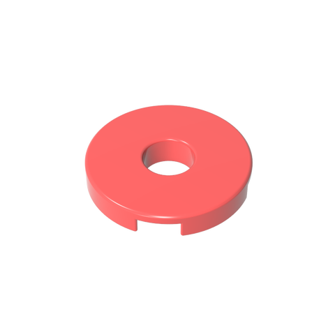 Gobricks,Tile Round 2 x 2 with Hole,15535