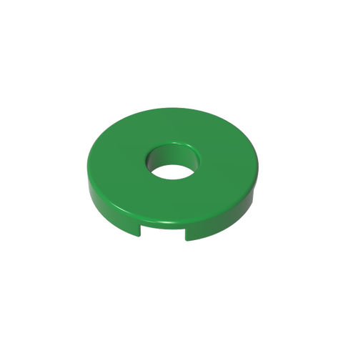Gobricks,Tile Round 2 x 2 with Hole,15535