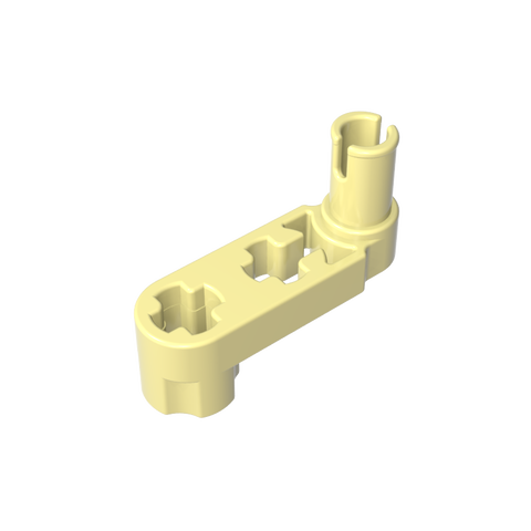 Gobricks,Technic Beam 3 x 0.5 Liftarm with Boss and Pin/ Crank,33299,33299a,33299b,61408