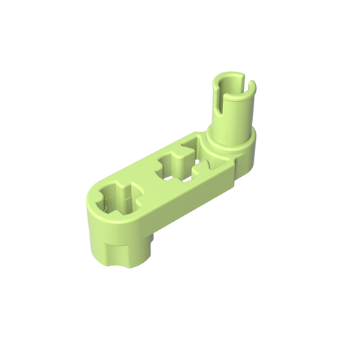 Gobricks,Technic Beam 3 x 0.5 Liftarm with Boss and Pin/ Crank,33299,33299a,33299b,61408