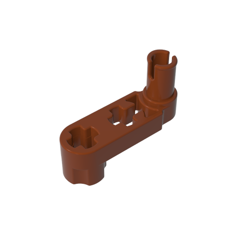 Gobricks,Technic Beam 3 x 0.5 Liftarm with Boss and Pin/ Crank,33299,33299a,33299b,61408