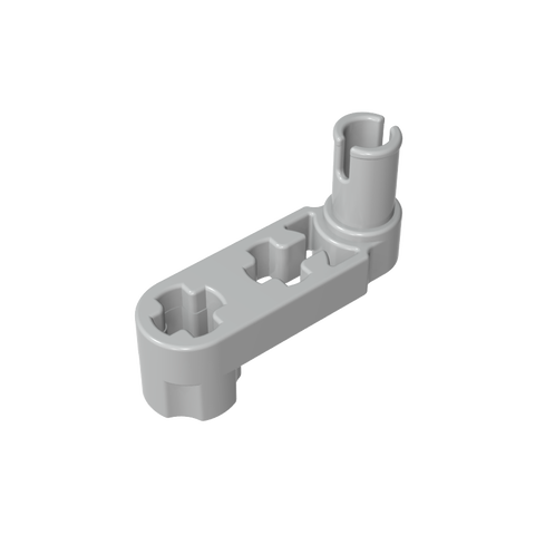 Gobricks,Technic Beam 3 x 0.5 Liftarm with Boss and Pin/ Crank,33299,33299a,33299b,61408
