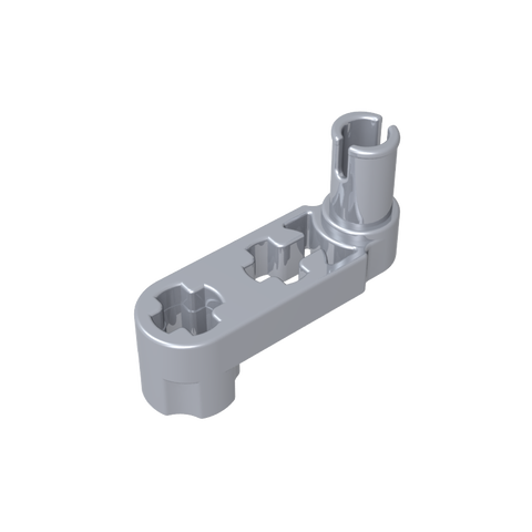 Gobricks,Technic Beam 3 x 0.5 Liftarm with Boss and Pin/ Crank,33299,33299a,33299b,61408