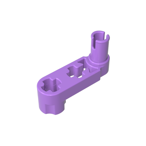 Gobricks,Technic Beam 3 x 0.5 Liftarm with Boss and Pin/ Crank,33299,33299a,33299b,61408