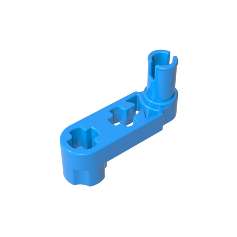 Gobricks,Technic Beam 3 x 0.5 Liftarm with Boss and Pin/ Crank,33299,33299a,33299b,61408