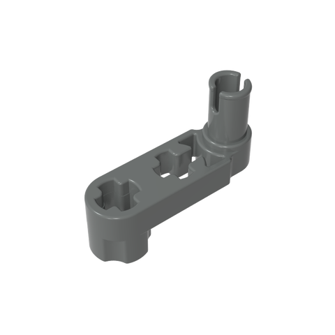 Gobricks,Technic Beam 3 x 0.5 Liftarm with Boss and Pin/ Crank,33299,33299a,33299b,61408