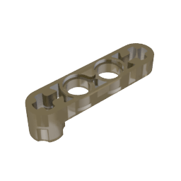 Gobricks,Technic Beam 1 x 4 Thin with Stud Connector,2825,32006,65640