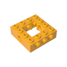 Gobricks,Technic Brick 4 x 4 Open Center,32324