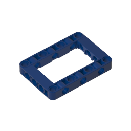 Gobricks,Technic Beam Frame 5 x 7 Open Center Thick,64179