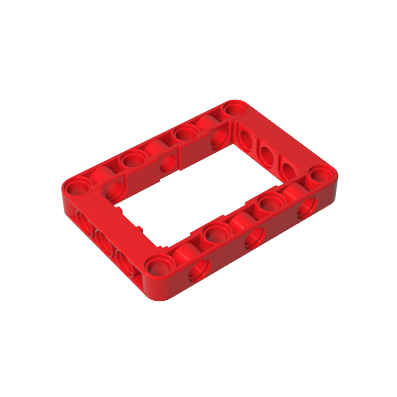 Gobricks,Technic Beam Frame 5 x 7 Open Center Thick,64179
