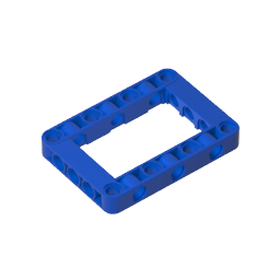 Gobricks,Technic Beam Frame 5 x 7 Open Center Thick,64179