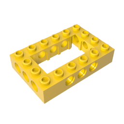 Technic Brick 4 x 6 Open Center,32531