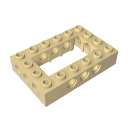 Technic Brick 4 x 6 Open Center,32531