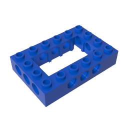 Gobricks,Technic Brick 4 x 6 Open Center,32531,40344,32531a,32531b,55946