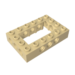 Gobricks,Technic Brick 4 x 6 Open Center,32531,40344,32531a,32531b,55946
