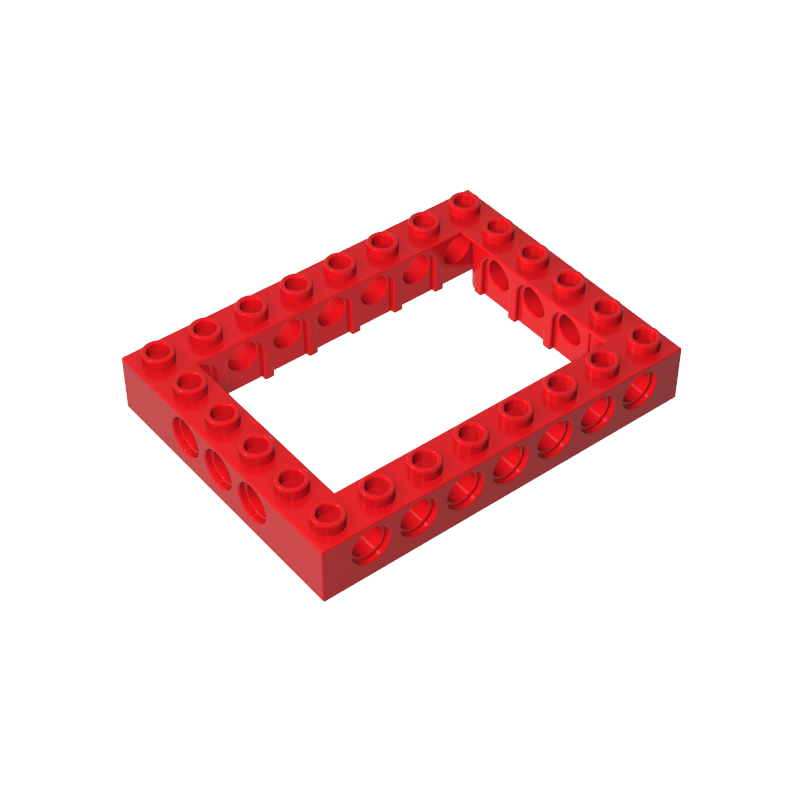 Gobricks,Technic Brick 6 x 8 with Open Center 4 x 6,32532,32532a,32532b,16233