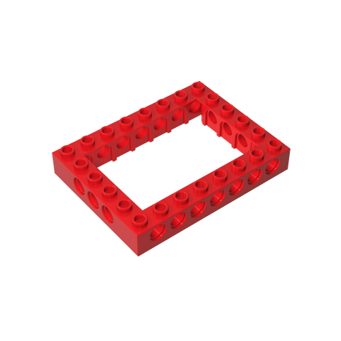 Gobricks,Technic Brick 6 x 8 with Open Center 4 x 6,32532,32532a,32532b,16233