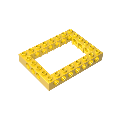 Gobricks,Technic Brick 6 x 8 with Open Center 4 x 6,32532,32532a,32532b,16233