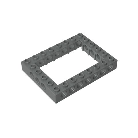Gobricks,Technic Brick 6 x 8 with Open Center 4 x 6,32532,32532a,32532b,16233