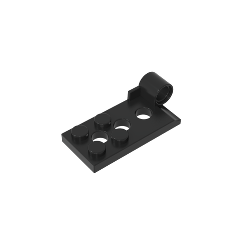 Gobricks,Hinge Plate 2 x 4 with Pin Hole - Bottom,98285,43056