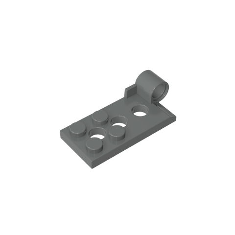 Gobricks,Hinge Plate 2 x 4 with Pin Hole - Bottom,98285,43056