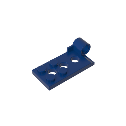 Gobricks,Hinge Plate 2 x 4 with Pin Hole - Bottom,98285,43056