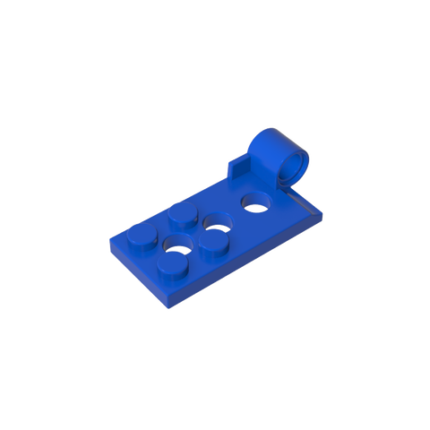 Gobricks,Hinge Plate 2 x 4 with Pin Hole - Bottom,98285,43056