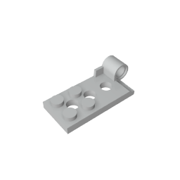 Hinge Plate 2 x 4 with Pin Hole - Bottom ,98285