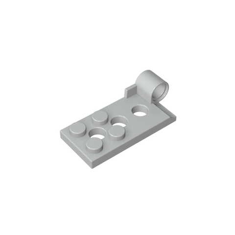 Gobricks,Hinge Plate 2 x 4 with Pin Hole - Bottom,98285,43056