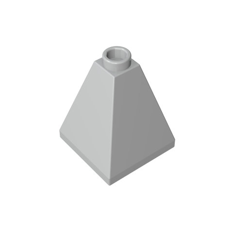 Gobricks,Slope 75° 2 x 2 x 2 Quadruple Convex,gds982,3688