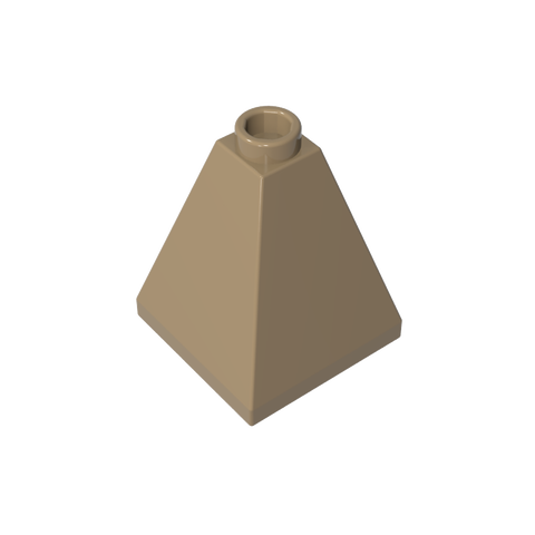 Gobricks,Slope 75° 2 x 2 x 2 Quadruple Convex,gds982,3688