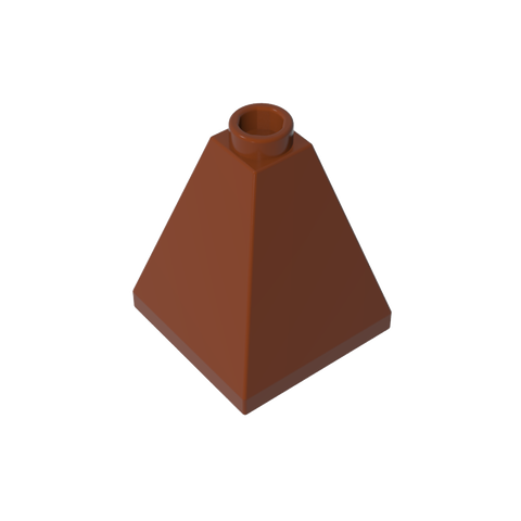 Gobricks,Slope 75° 2 x 2 x 2 Quadruple Convex,gds982,3688