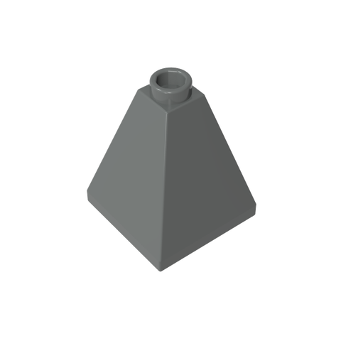 Gobricks,Slope 75° 2 x 2 x 2 Quadruple Convex,gds982,3688