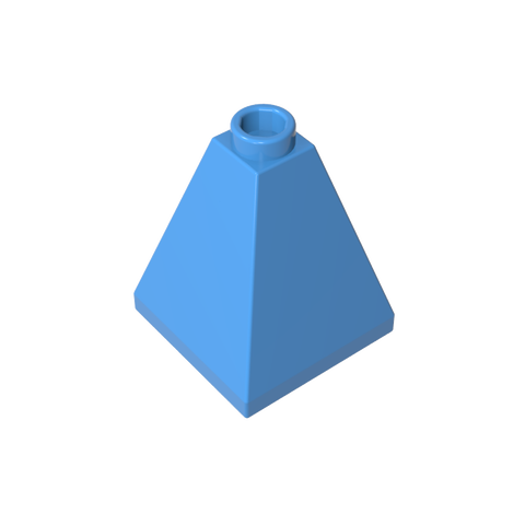Gobricks,Slope 75° 2 x 2 x 2 Quadruple Convex,gds982,3688