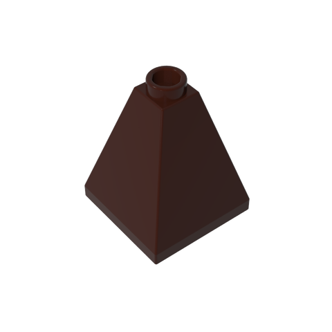 Gobricks,Slope 75° 2 x 2 x 2 Quadruple Convex,gds982,3688
