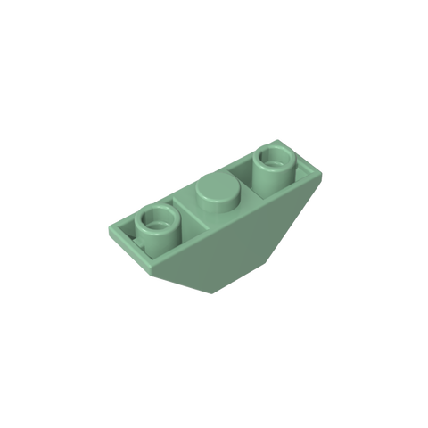 Gobricks,Slope Inverted 45° 3 x 1 Double with 2 Blocked Open Studs,18759,2341